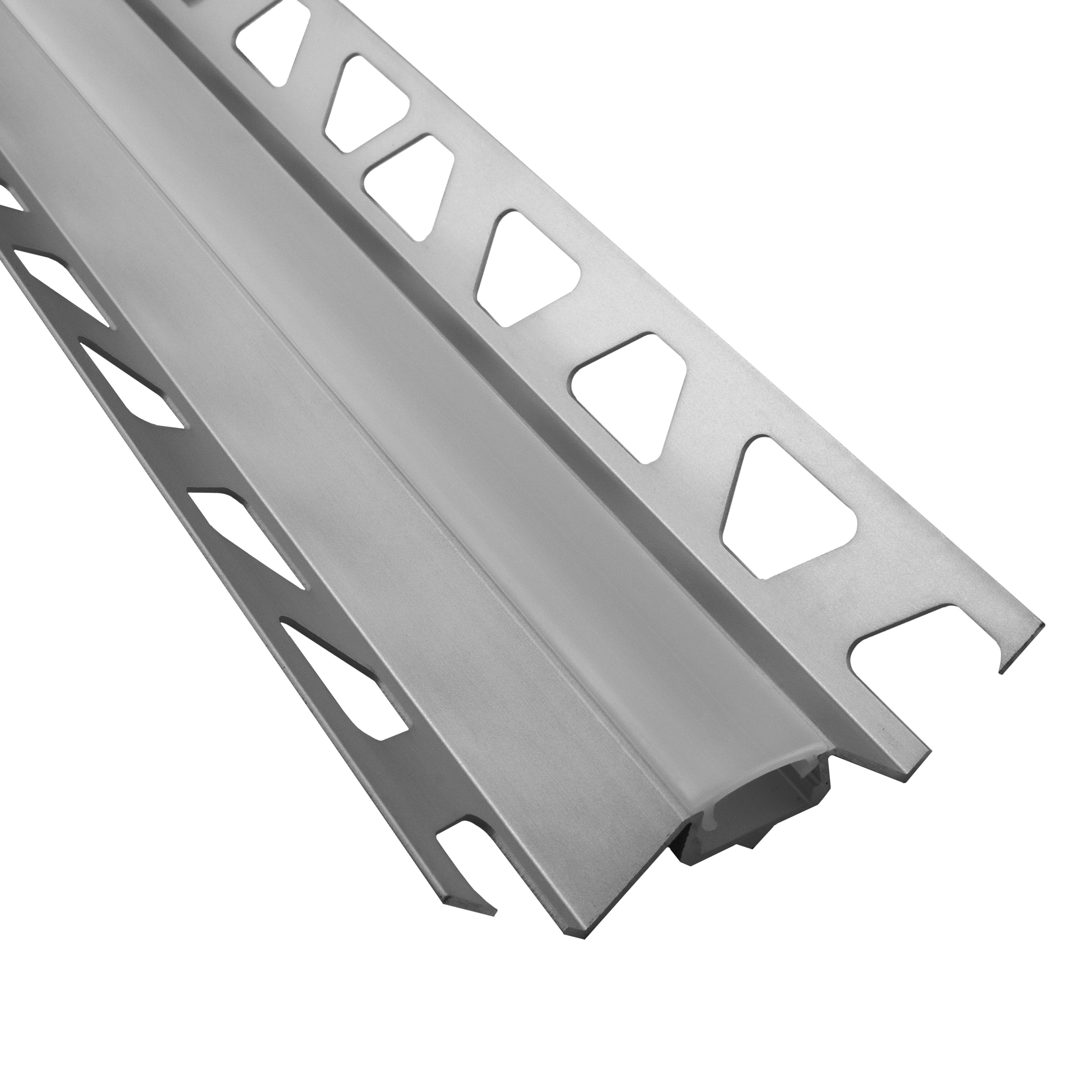 IN-T77 LED Alu Fliesenprofil Ecke innen 12mm silber 1m milky IN-T77 LED Alu Fliesenprofil Ecke innen 12mm silber 2m milky