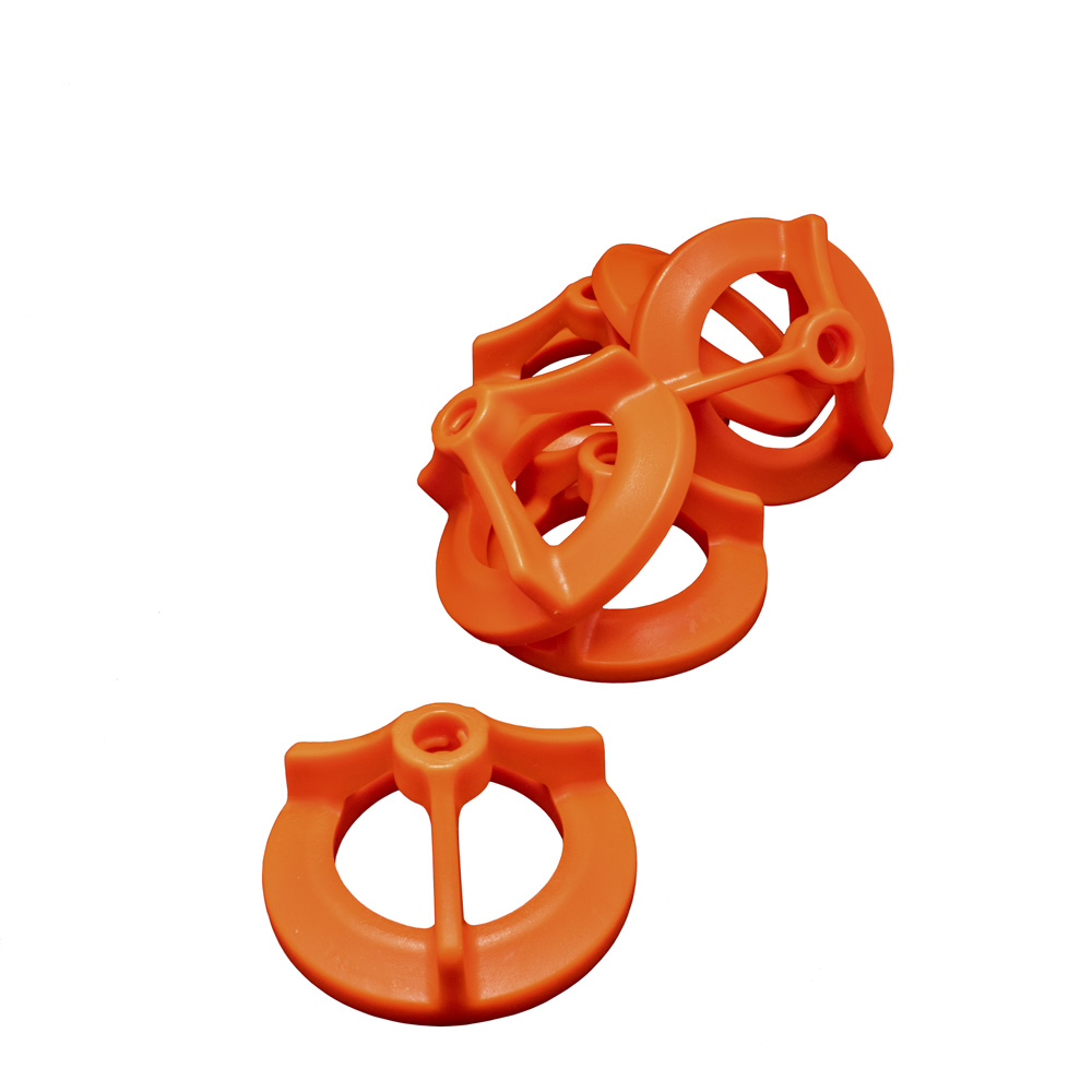 Fliesen Nivelliersystem Verlegehilfe Verlegesystem 1mm - 200x Zughauben Fliesen Nivelliersystem Verlegehilfe Gewindelaschen, Zughauben, Schutz-Pad 3mm