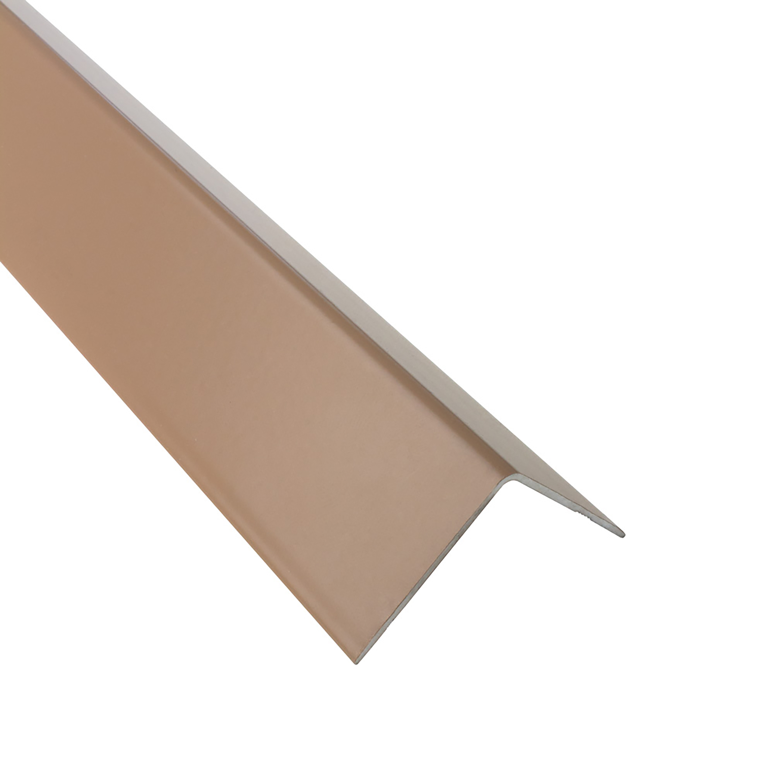 Alu Winkel-Profil Kantenschutz Zierleiste Profil bahama beige 270cm H27mm Alu Winkel-Profil Kantenschutz Zierleiste Profil bahama beige 270cm H27mm