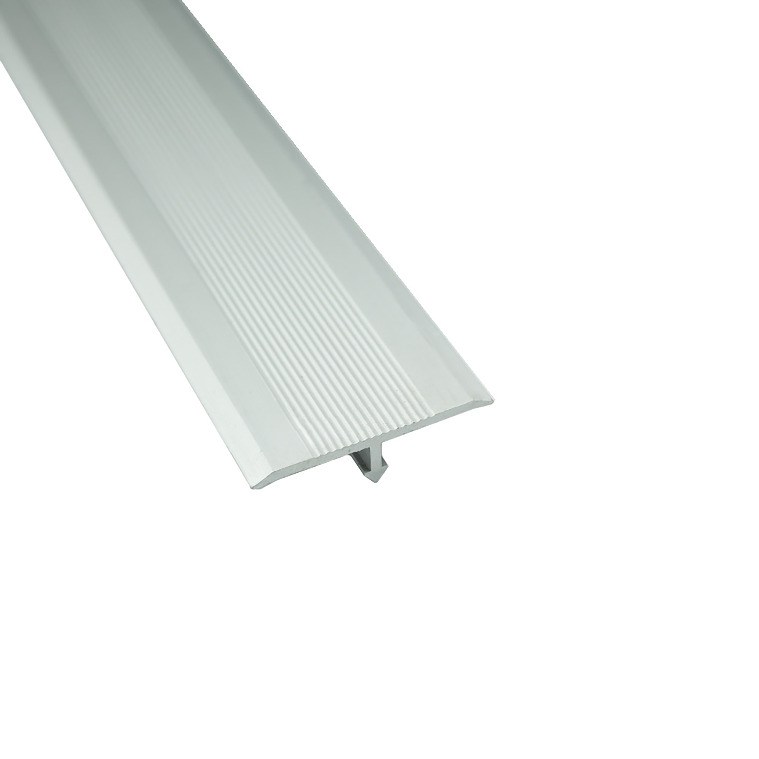 Alu T-Profil Übergangsschiene Übergangsprofil Laminat L270cm 40mm silber