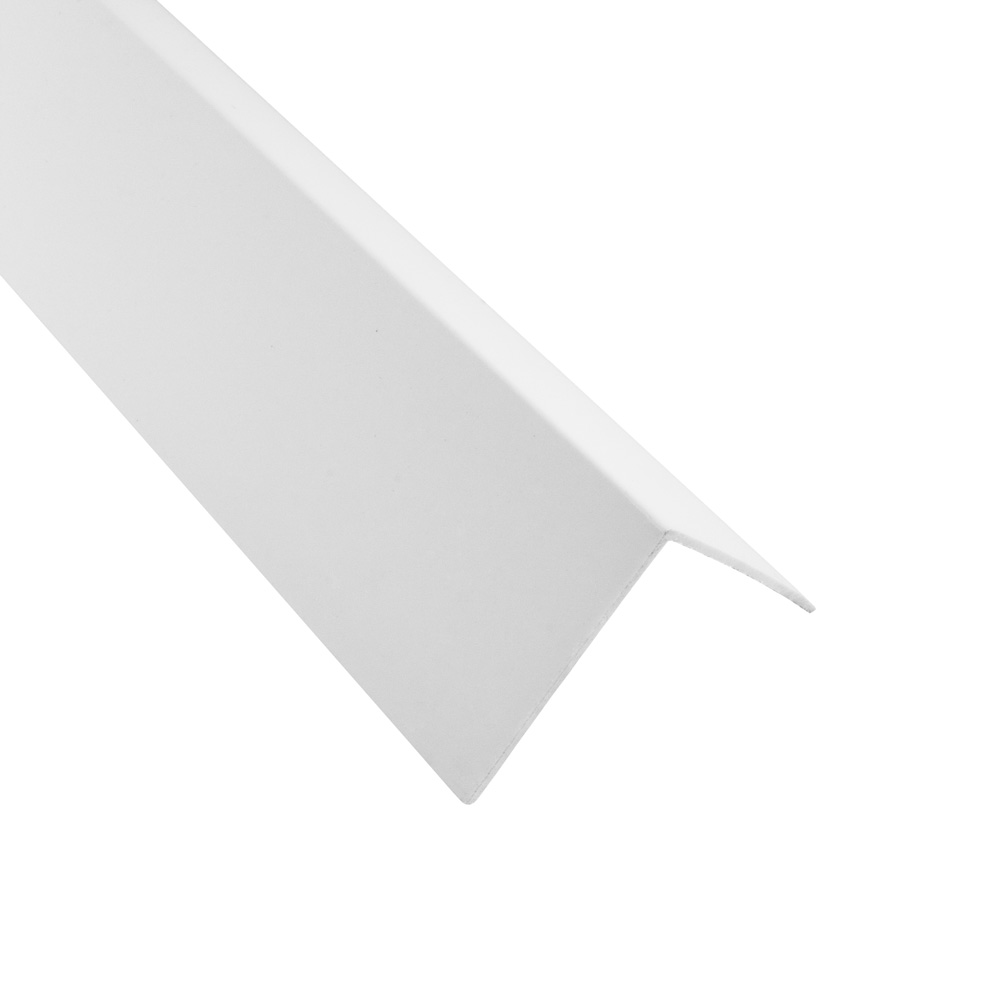 PVC Winkel-Profil Kunststoff Kantenschutz Zierleiste Profil weiss 270cm 30mm PVC Winkel-Profil Kunststoff Kantenschutz Zierleiste Profil weiss 270cm 30mm