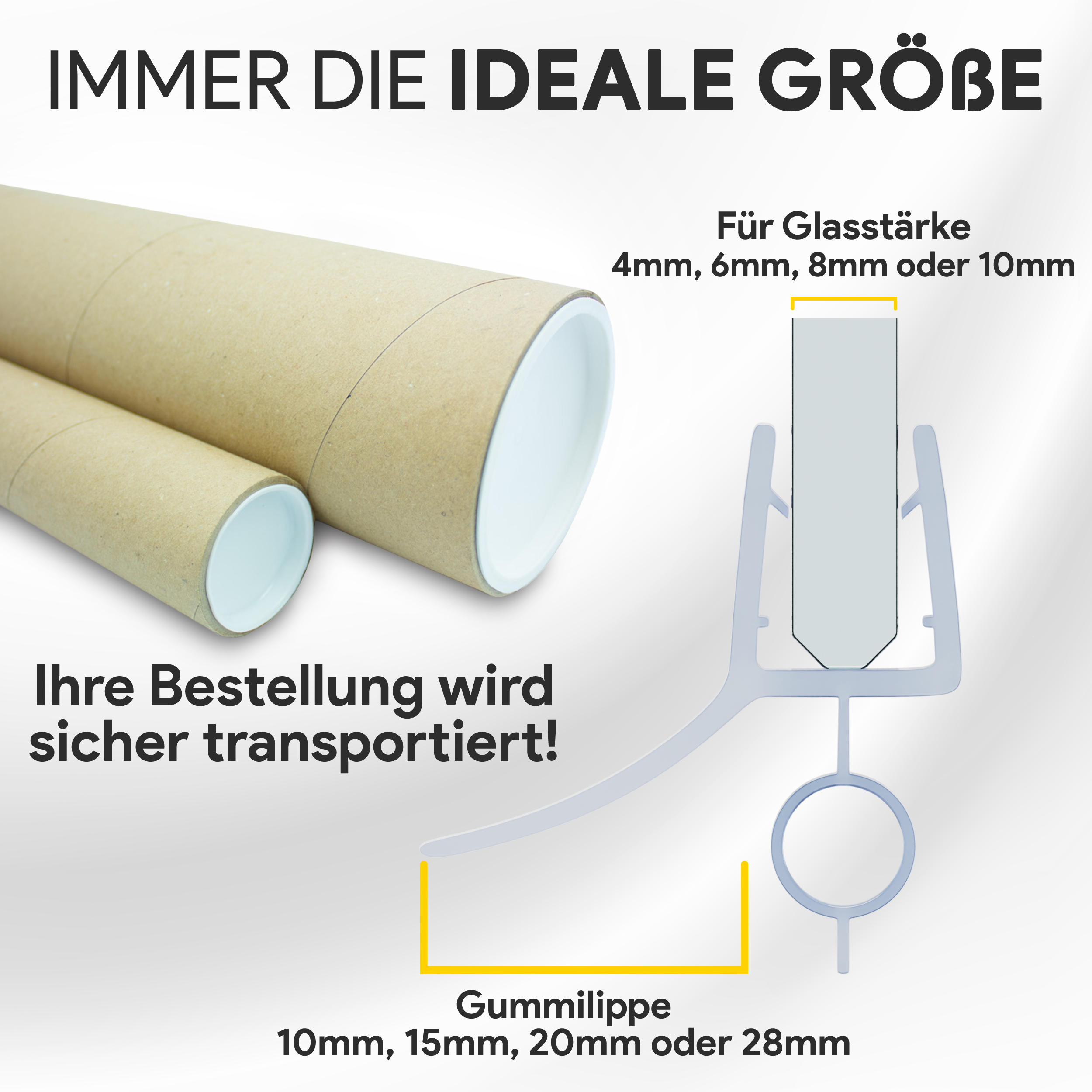 Duschdichtung PVC Ersatzdichtung Dusche Bad TYP-18 200cm Glasstärke 6mm Duschdichtung PVC Ersatzdichtung Dusche Bad TYP-18 200cm Glasstärke 10mm