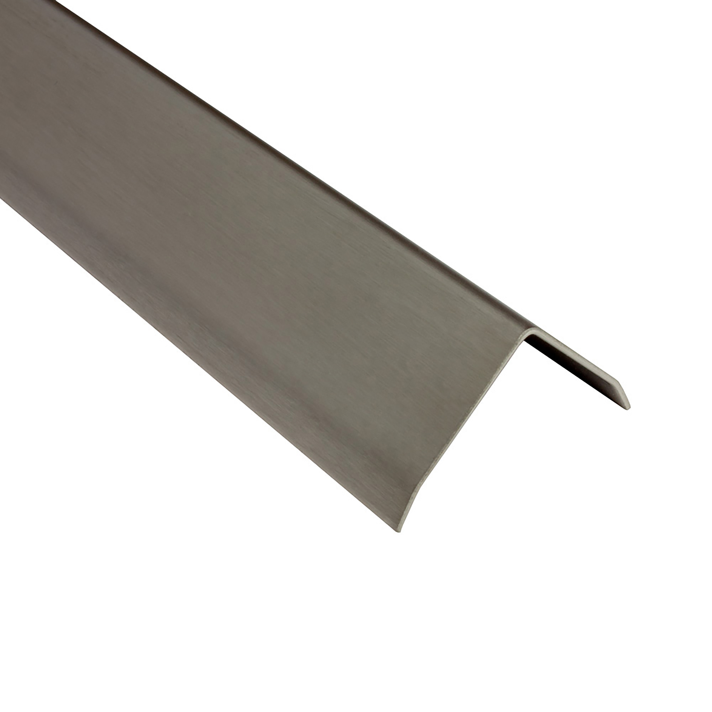 Kantenschutz Edelstahl Winkel 3-Fach gekantet Aussen V2A 250cm 25mm gebürstet Kantenschutz Edelstahl Winkel 3-Fach gekantet Aussen V2A 250cm 25mm gebürstet