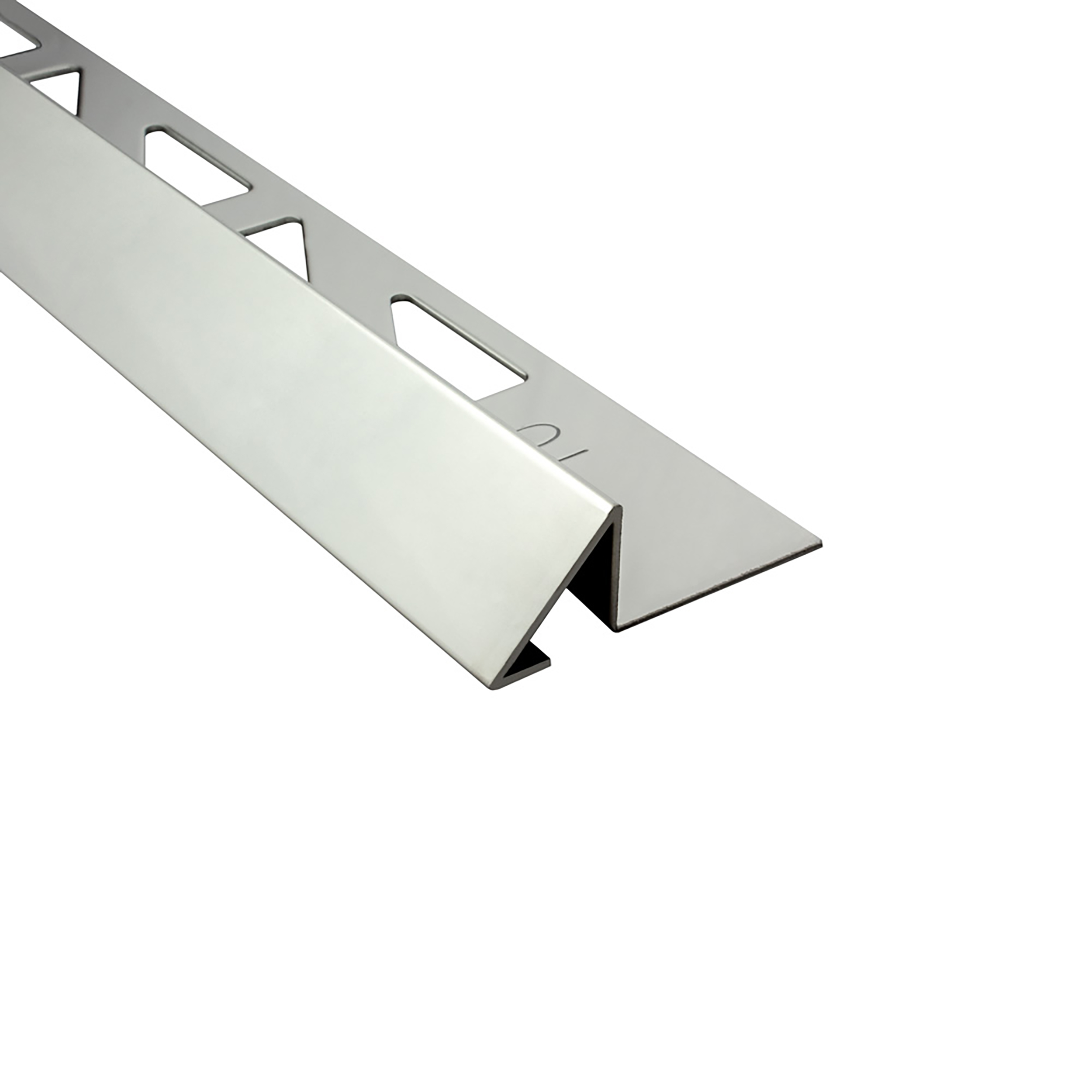 Dreiecksprofil V-Profil Edelstahlschiene Edelstahl V2A L250cm H10mm glänzend Dreiecksprofil V-Profil Edelstahlschiene Edelstahl V2A L250cm H10mm glänzend