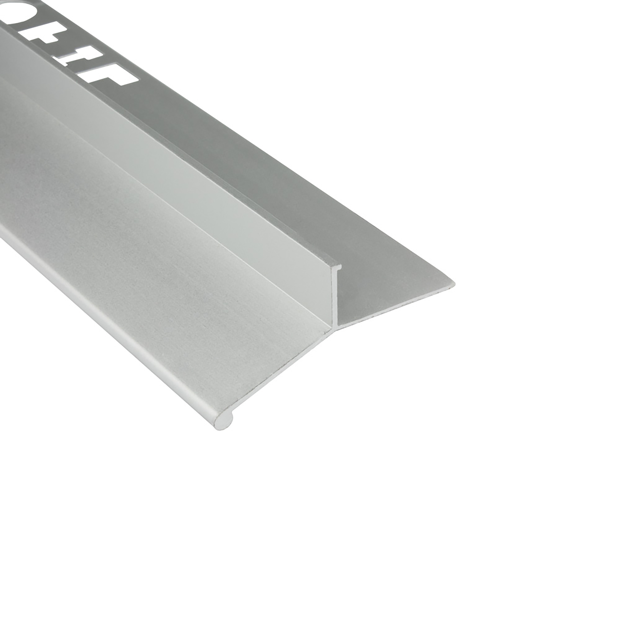 Alu Balkon Terrasse abtropf Profil Fliesenschiene Profil Schiene L300cm farbig 10mm silber