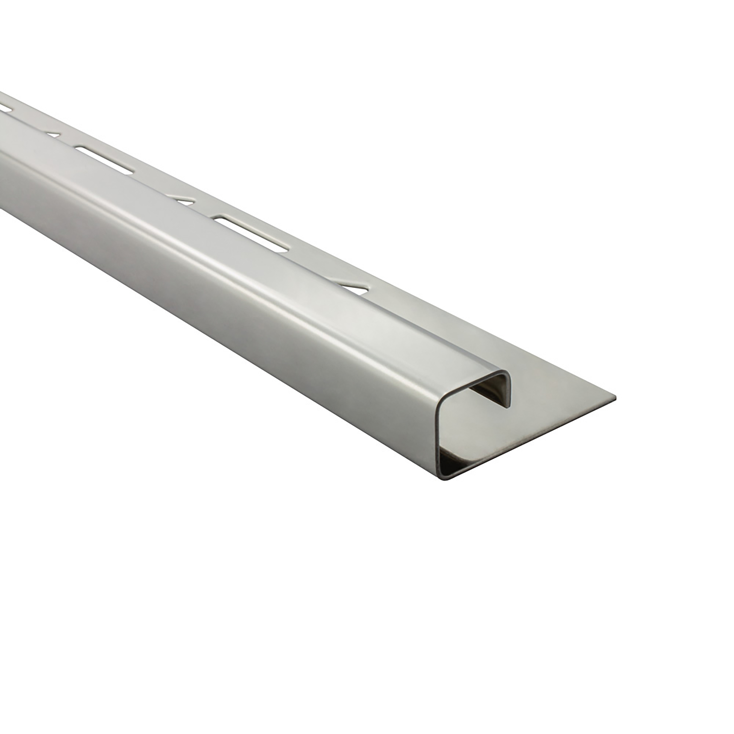 Quadrat Edelstahlschiene Profil Fliesenschiene Edelstahl V2A 2,5m 10mm glänzend Quadrat Edelstahlschiene Profil Fliesenschiene Edelstahl V2A 2,5m 10mm glänzend