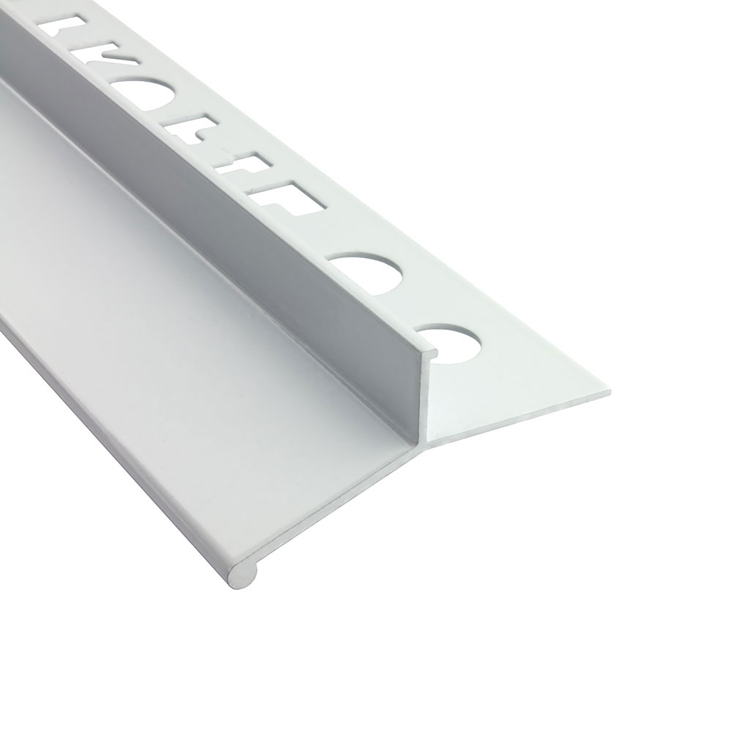 Alu Balkon Terrasse abtropf Profil Fliesenschiene Profil Schiene L300cm farbig 10mm weiss Alu Balkon Terrasse abtropf Profil Fliesenschiene Profil Schiene L300cm farbig 10mm weiss