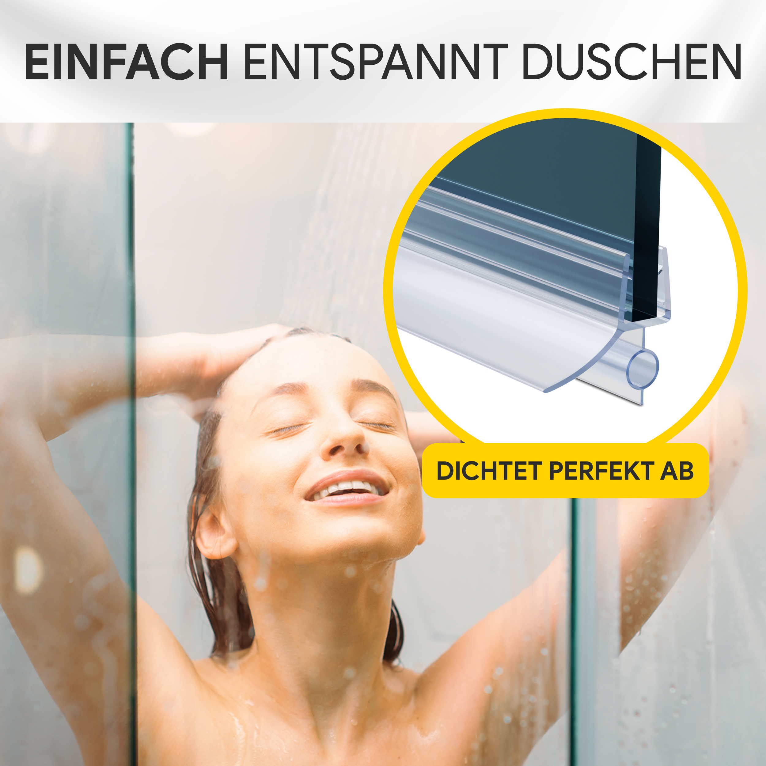 Duschdichtung PVC Ersatzdichtung Dusche Bad TYP-18 200cm Glasstärke 6mm Duschdichtung PVC Ersatzdichtung Dusche Bad TYP-18 200cm Glasstärke 10mm