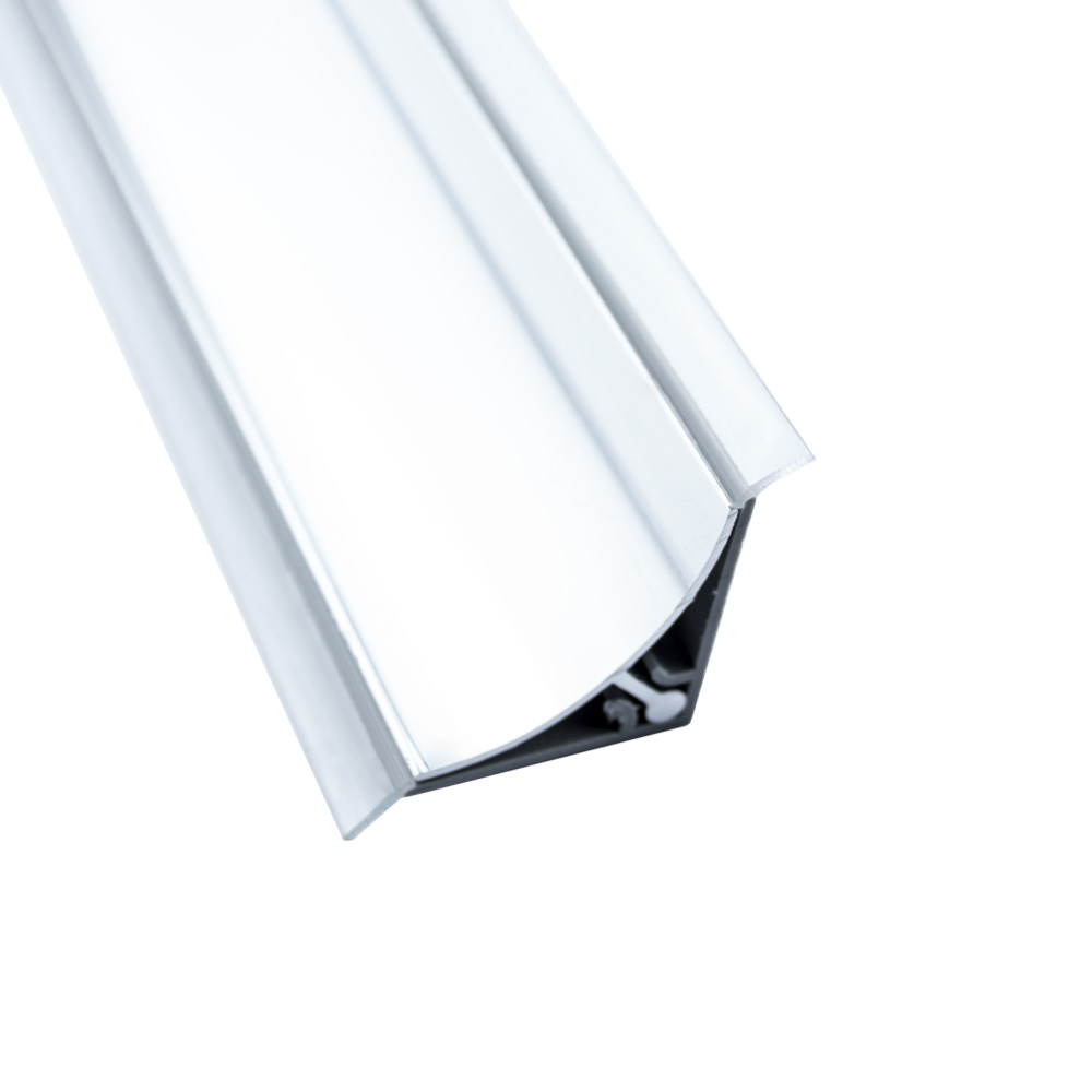 B-Ware Abdeckschiene für Badewannen Spültisch mit Dichtlippe 33mm ALU/PVC glänzend B-Ware Abdeckschiene für Badewannen Spültisch mit Dichtlippe