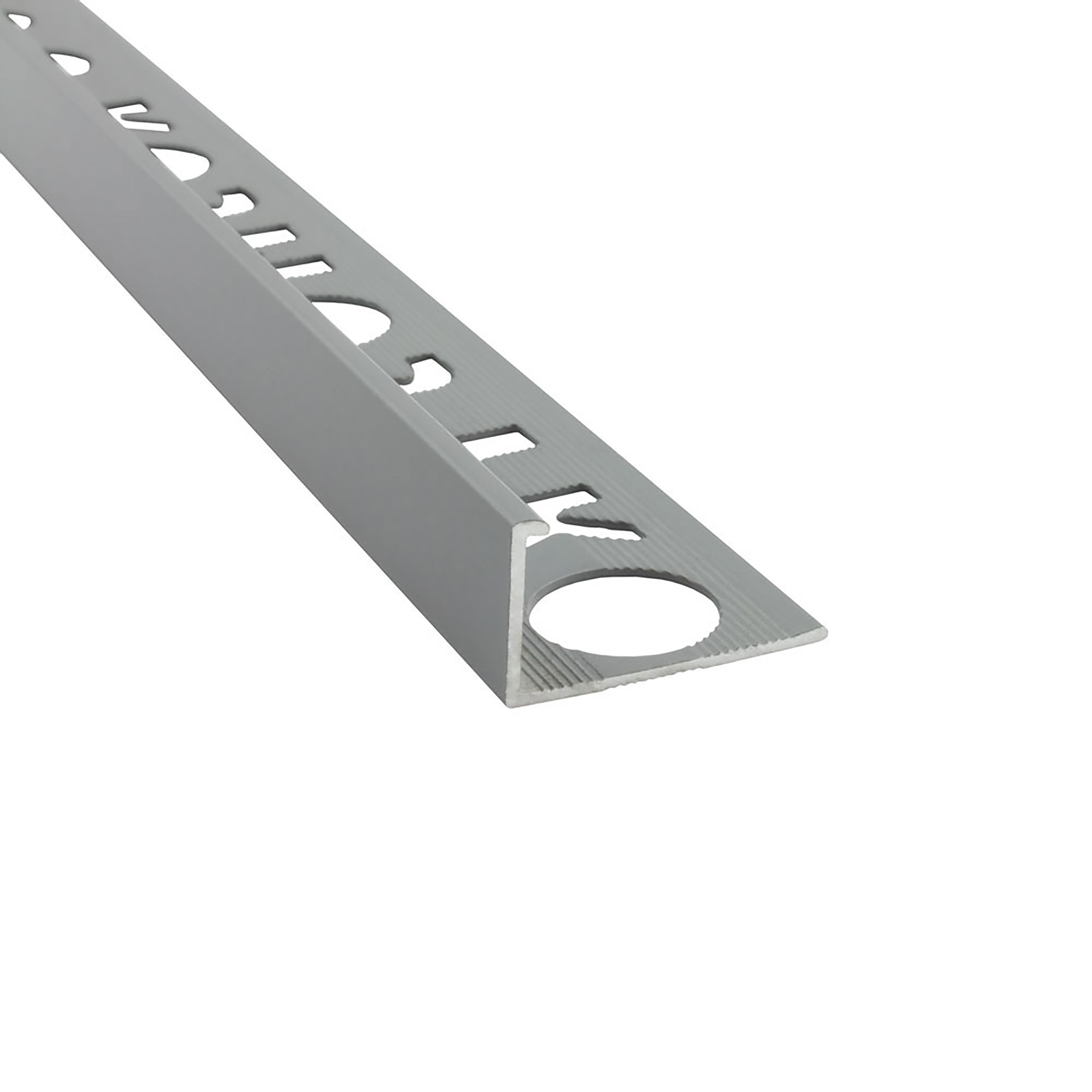 Alu L-Profil Fliesenschiene Fliesenprofil grau matt L270cm 10mm