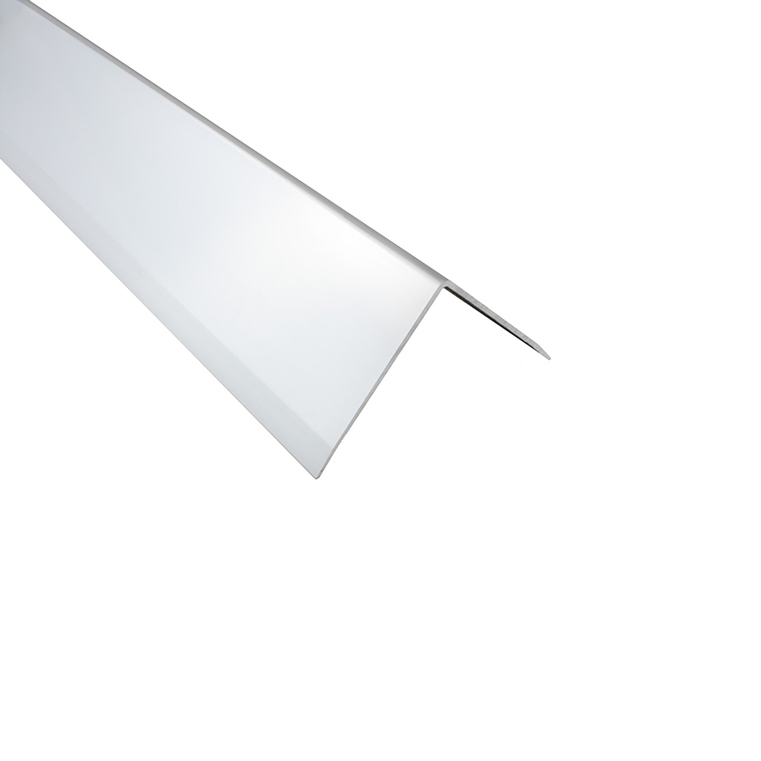 Alu Winkel-Profil Kantenschutz Zierleiste Profil silber 270cm H45mm poliert