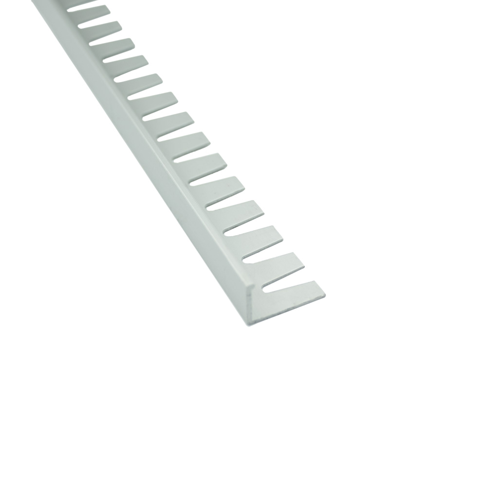 Alu L-Profil biegbar Fliesenschiene Schiene silber matt poliert L270cm 12,5mm