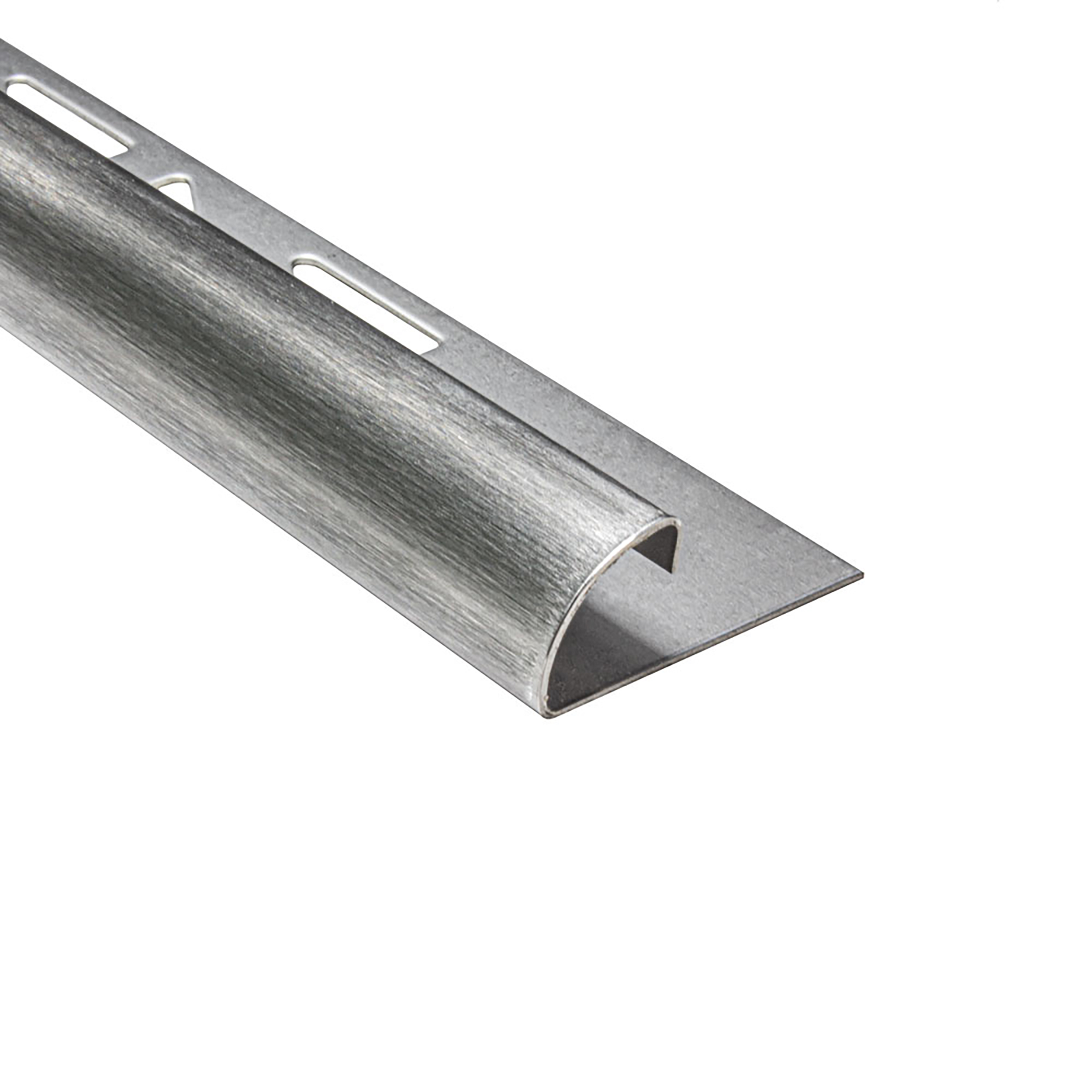 40x Viertelkreis Edelstahlschiene Fliesenschiene Fliesenprofil 11mm gebürstet 40x Viertelkreis Edelstahlschiene Fliesenschiene Fliesenprofil 11mm gebürstet