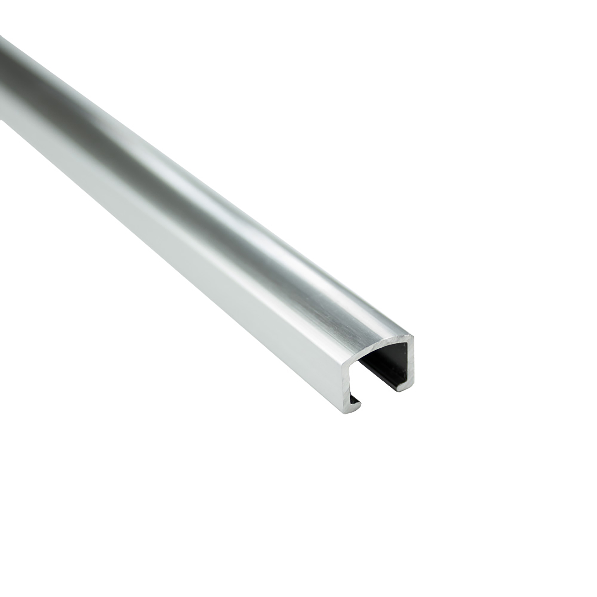 Alu U-Profil Bordüre Fliesenschiene Dekoration silber L270cm 10mm poliert Alu U-Profil Bordüre Fliesenschiene Dekoration silber L270cm 10mm poliert