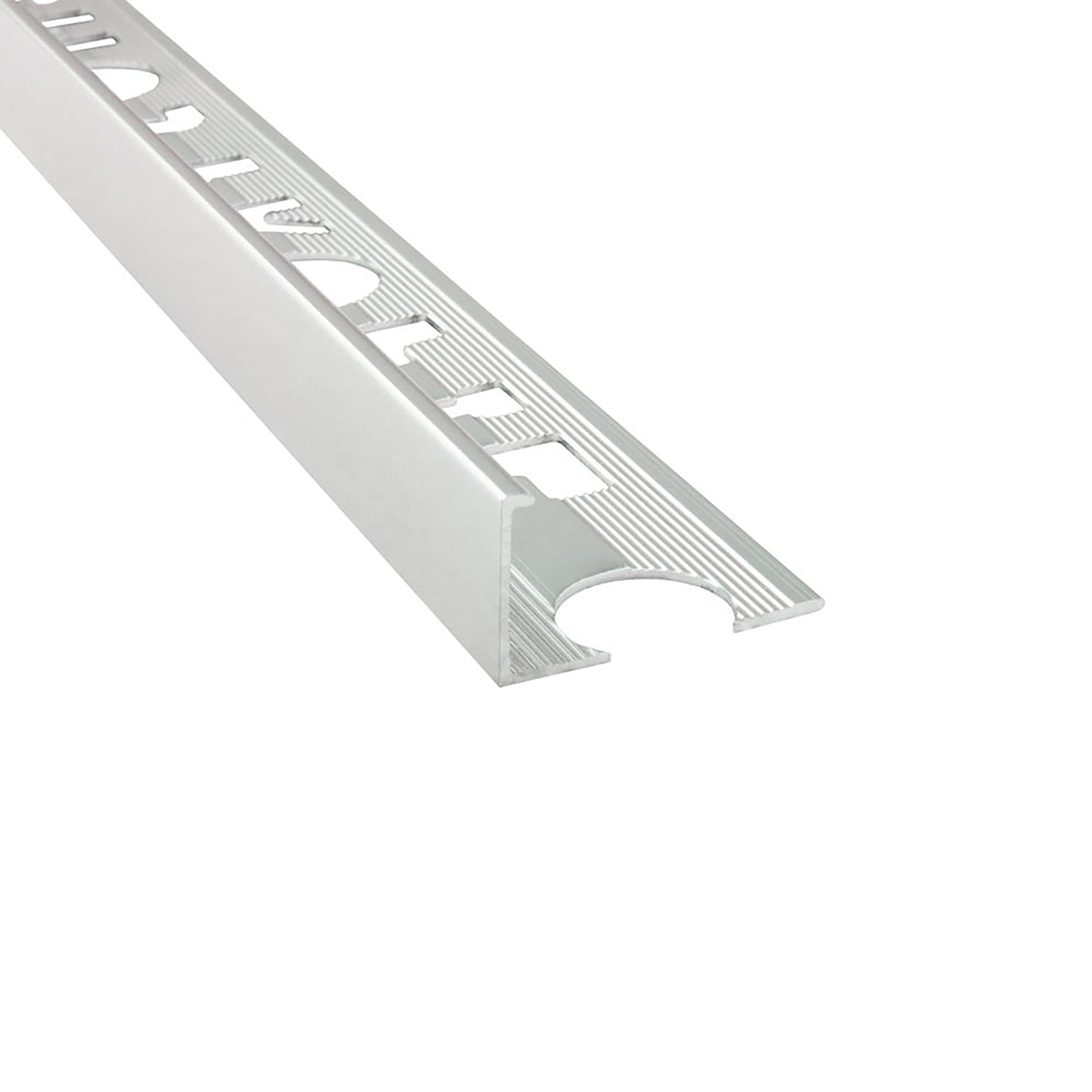 Alu L-Profil Fliesenschiene Fliesenprofil Schiene L270cm 12mm silber poliert Alu L-Profil Fliesenschiene Fliesenprofil Schiene L270cm 12mm silber poliert