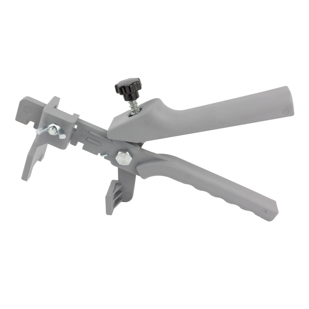 Nivelliersystem 0,5 mm Basis-Set 100 Laschen + 100 Keile + Kunststoffzange Nivelliersystem XL 1 mm Basis-Set 250L+250K+K-Zange