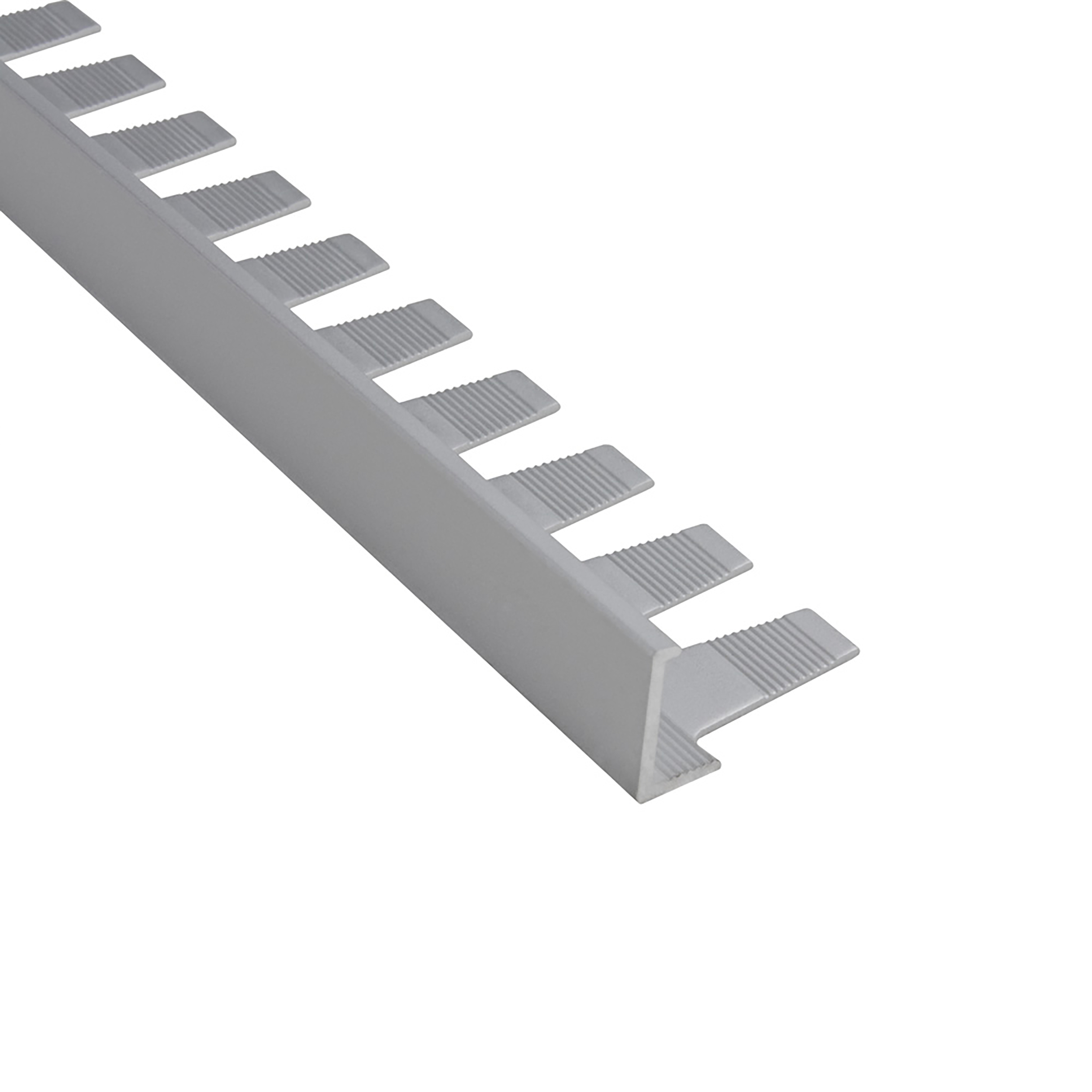 Alu L-Profil biegbar Fliesenschiene Schiene silber matt L270cm 8mm Alu L-Profil biegbar Fliesenschiene Schiene silber matt L270cm 8mm