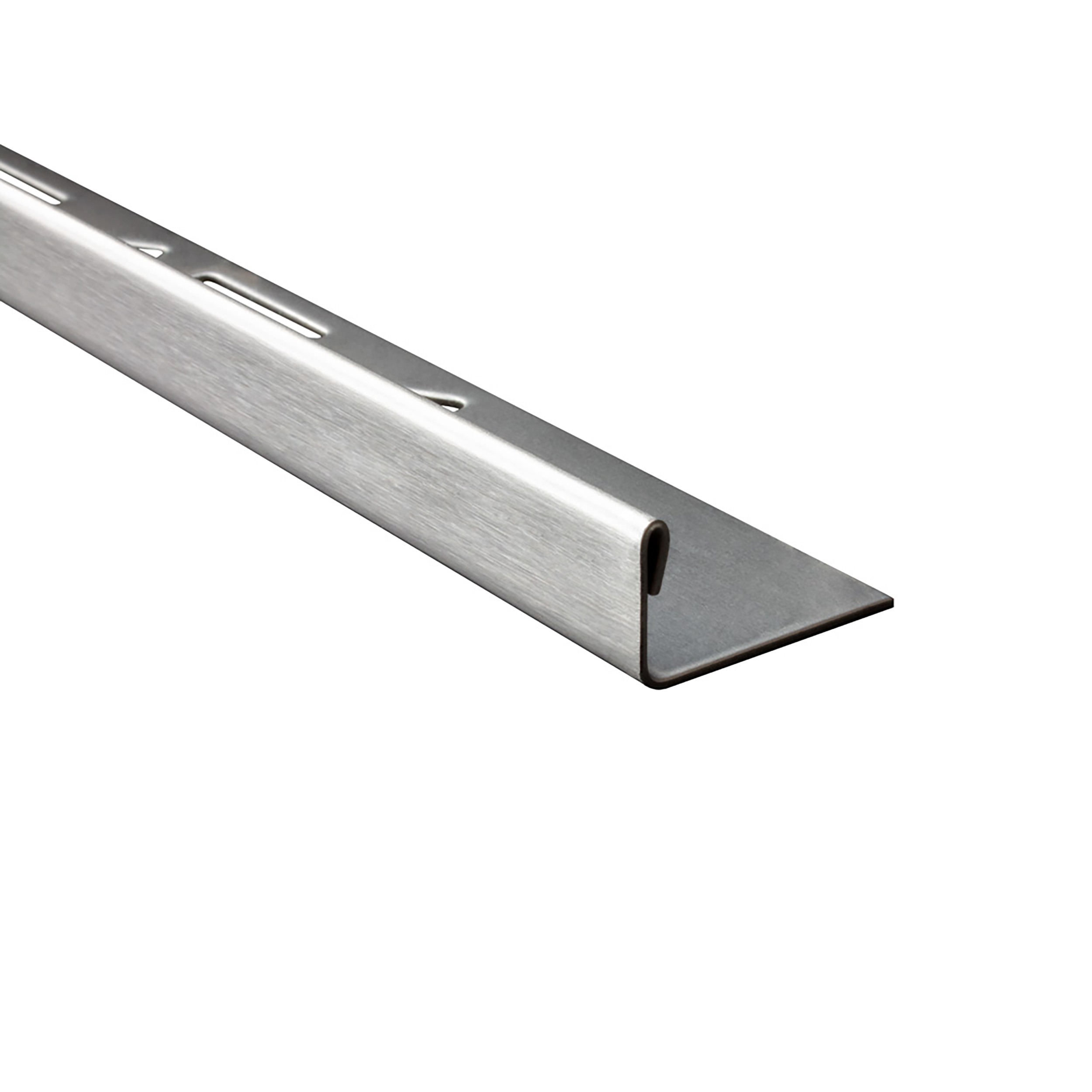 L-Profil Edelstahlschiene Profil Fliesenschiene Edelstahl V2A L300cm 11mm gebürstet