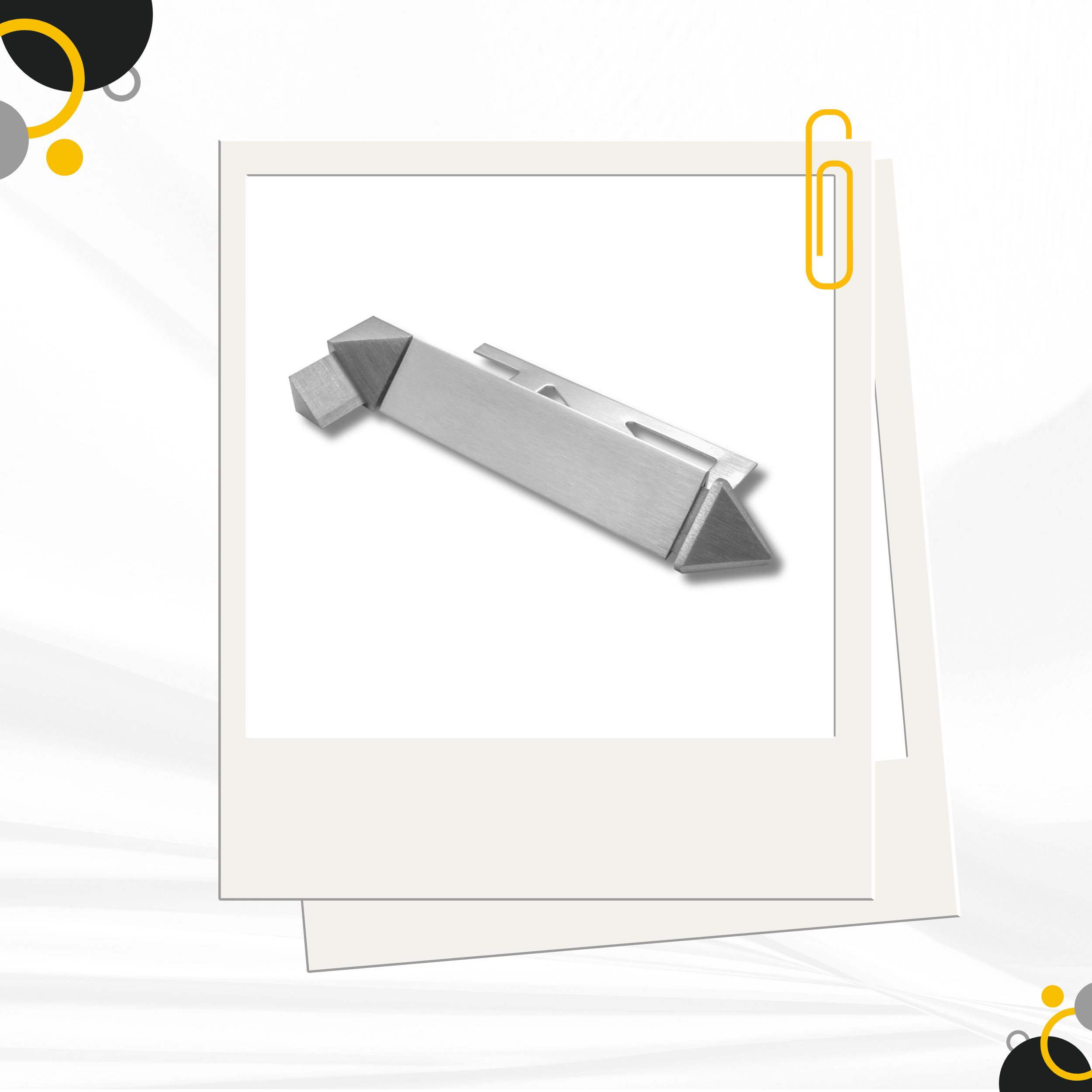 Dreieckiges 45° Übergangsprofil Edelstahl Fliesenprofil V2A L250cm H10mm Inneneck