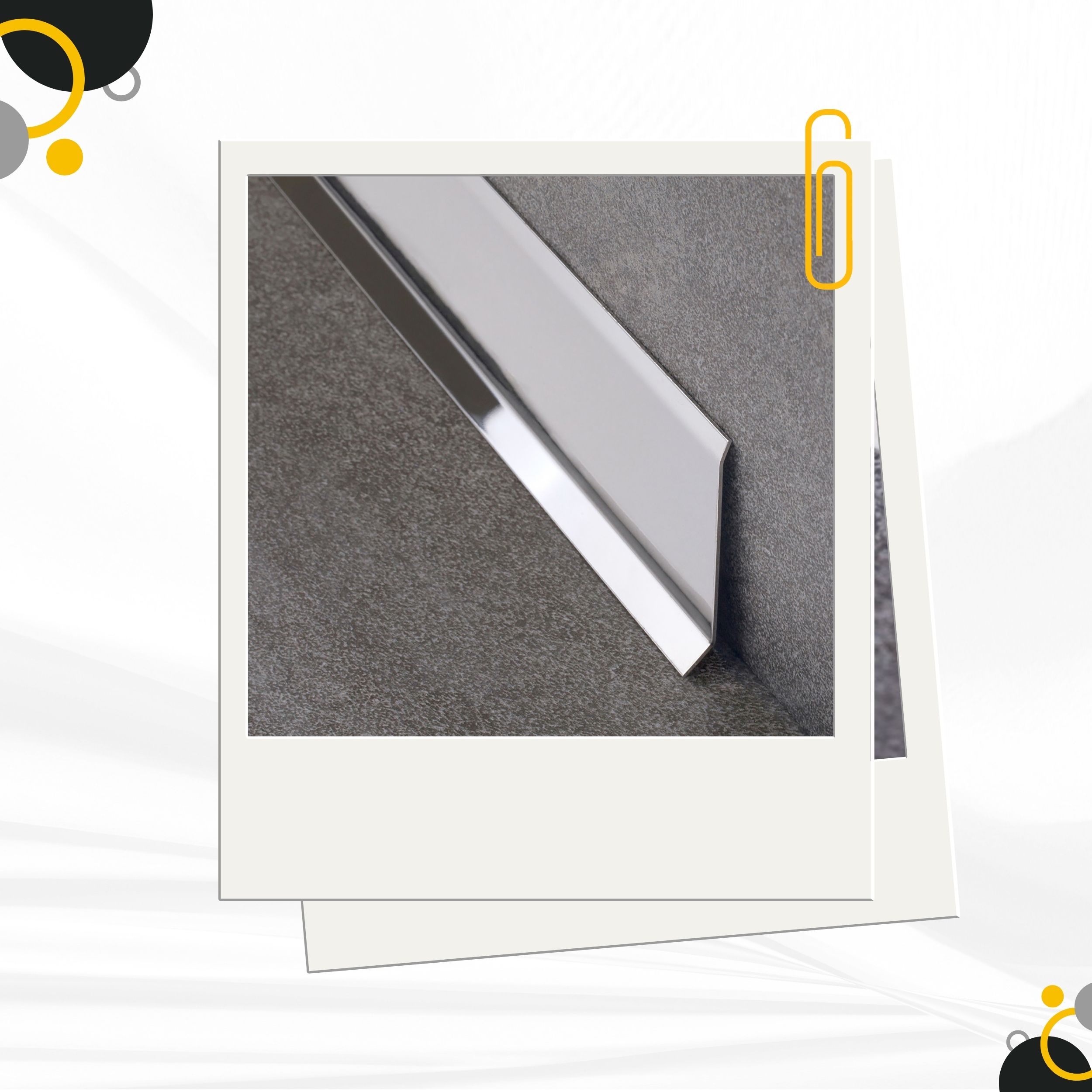 Sockelleiste Edelstahl Fußbodenleisten V2A L250cm 60mm gebürstet Sockelleiste Edelstahl Fußbodenleisten V2A L250cm 80mm glänzend