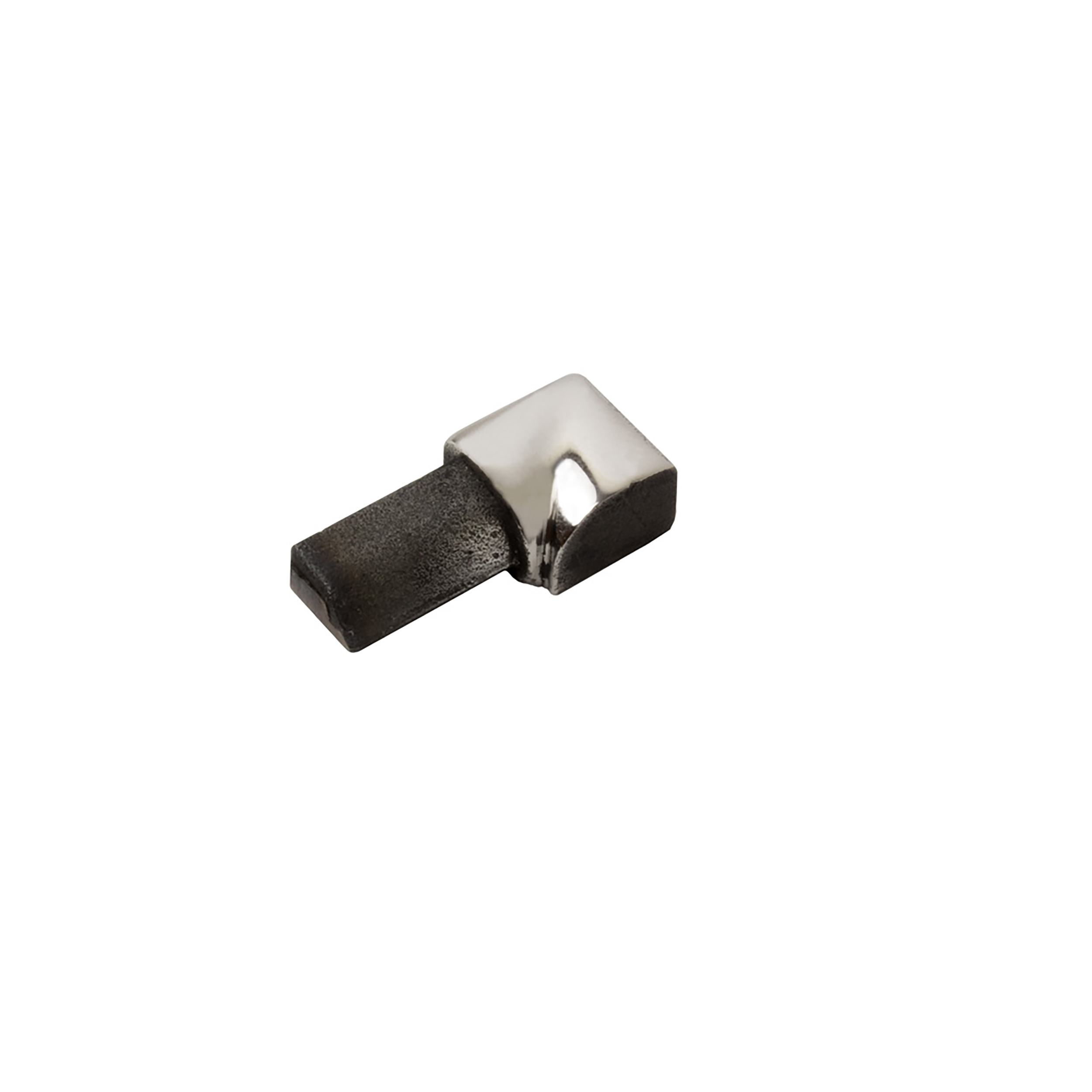Viertelkreis Inneneck Vollmaterial Edelstahl V2A 11mm glänzend