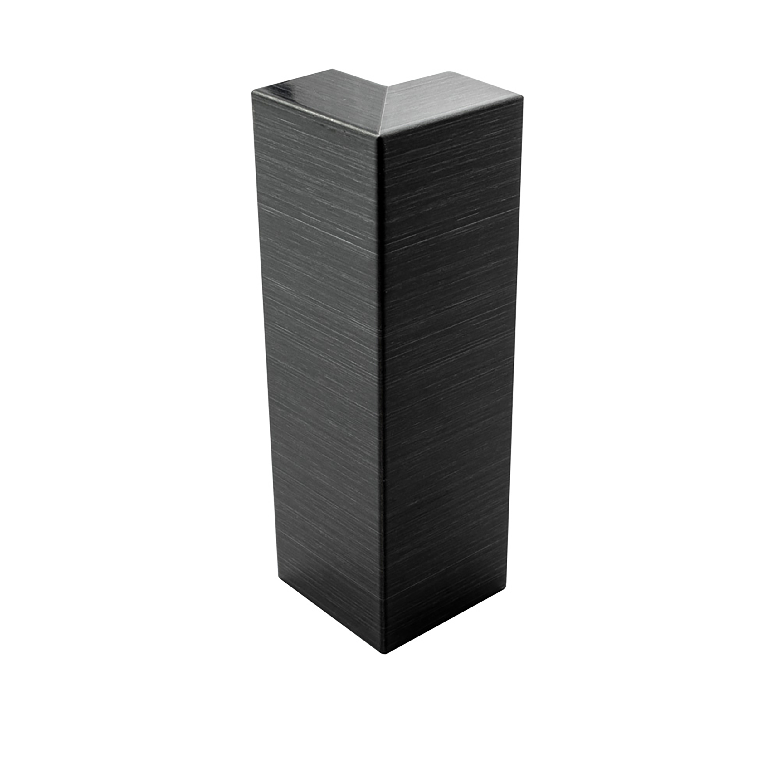 Sockelleiste Edelstahl Fußbodenleisten V2A L250cm 60mm schwarz anthrazit gebürstet Ausseneck Sockelleiste Edelstahl Fußbodenleisten V2A L250cm 60mm schwarz anthrazit gebürstet Ausseneck