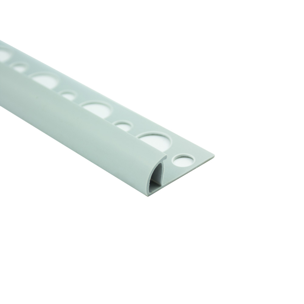 PVC Viertelkreis Fliesenschiene Fliesenprofil Kunststoff Schiene 10mm