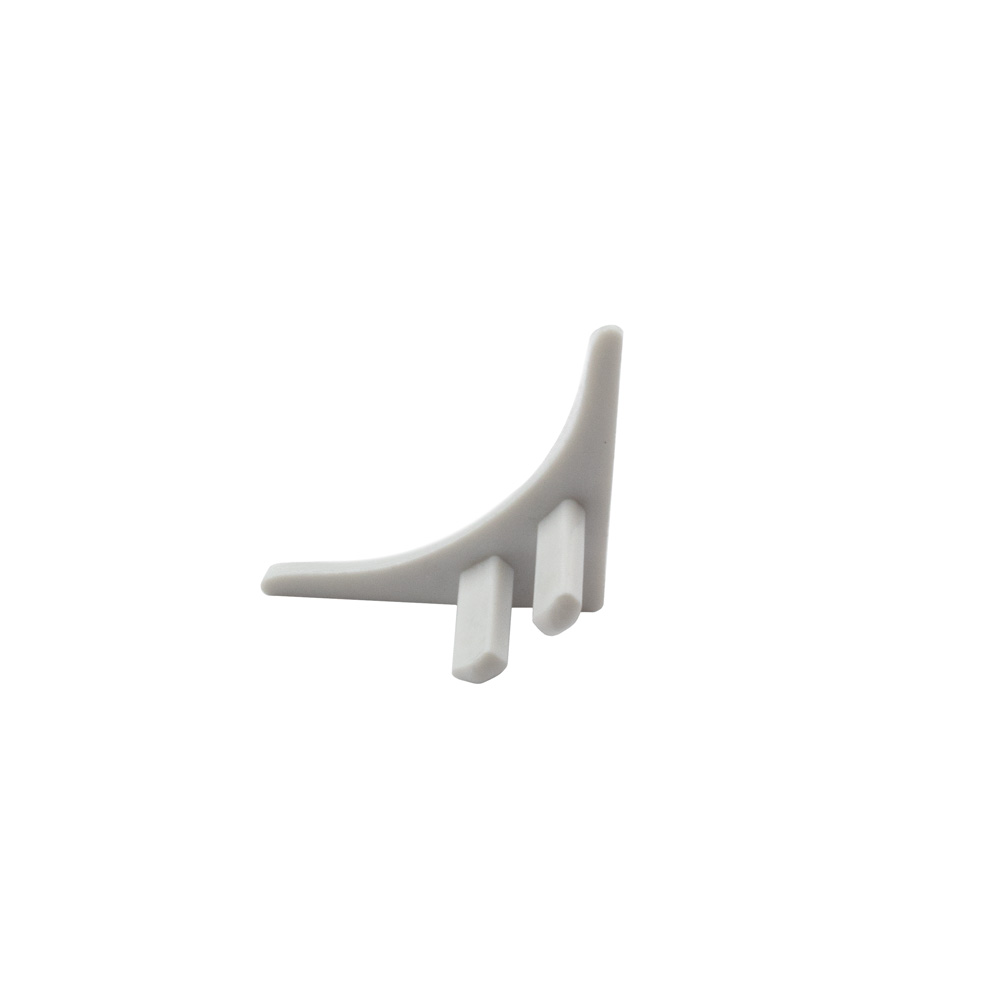 Abdeckschiene für Badewannen Spültisch mit Dichtlippe PVC weiss Endkappe PVC Abdeckschiene für Badewannen Spültisch mit Dichtlippe PVC weiss Endkappe PVC