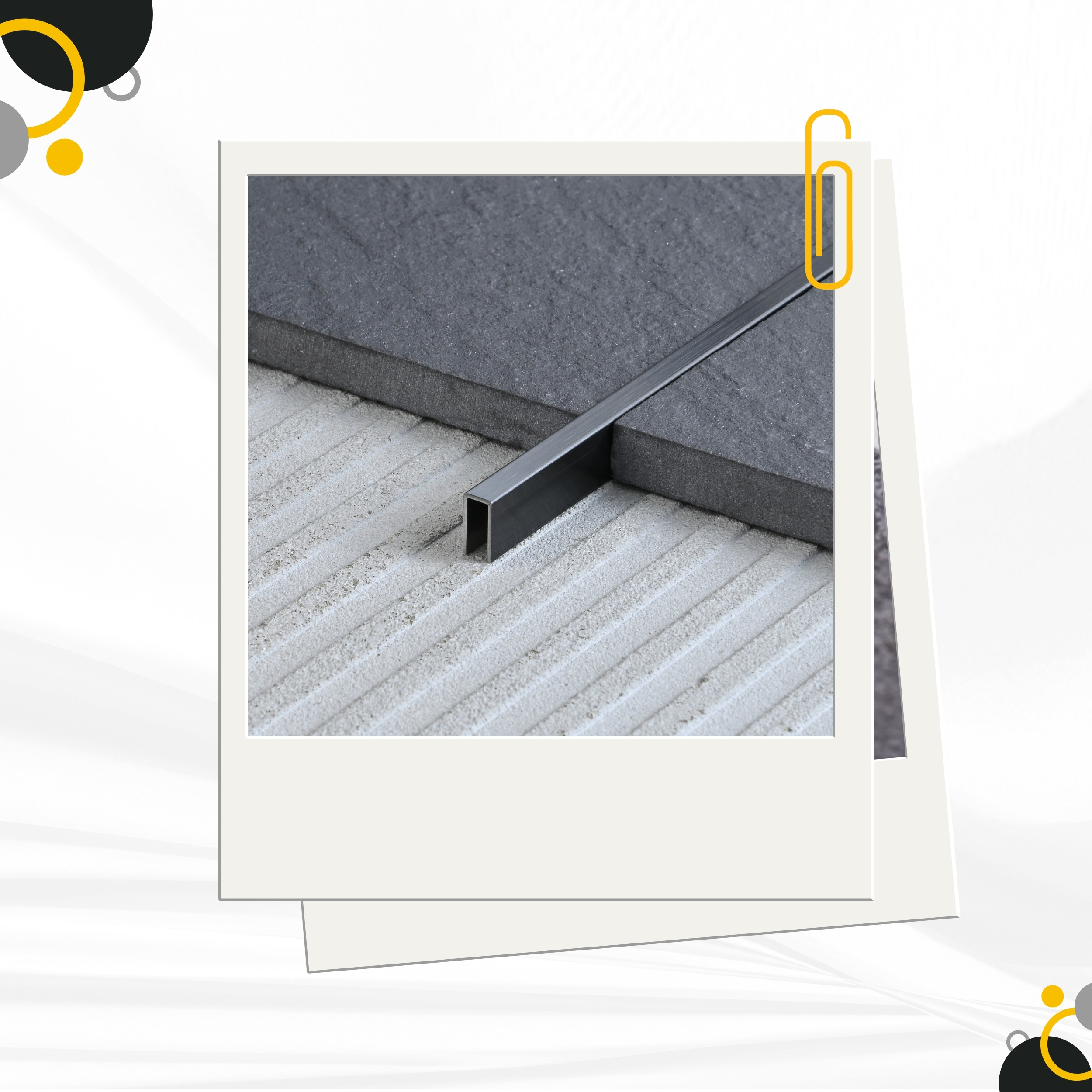 Deko Bordüre U-Profil Zierleiste Fliesenschiene Edelstahl V2A L250cm 3mm Deko Bordüre U-Profil Zierleiste Fliesenschiene Edelstahl V2A L250cm 3mm schwarz glänzend