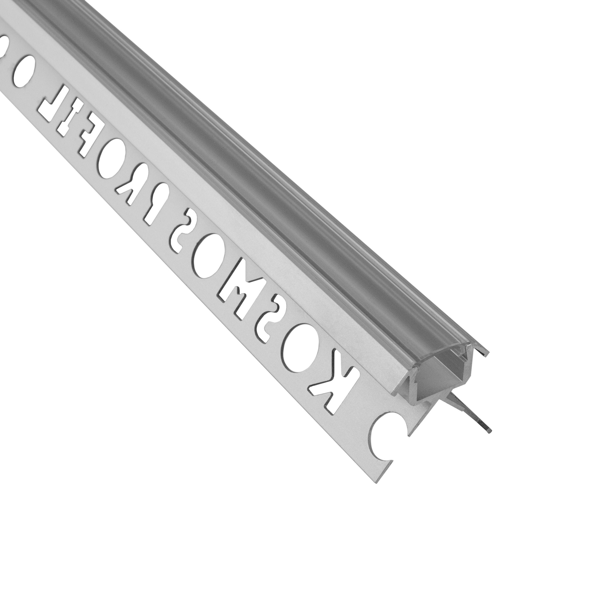 C-T77 LED Alu Fliesenprofil Ecke aussen 12mm silber 2m klar C-T77 LED Alu Fliesenprofil Ecke aussen 12mm silber 2m klar