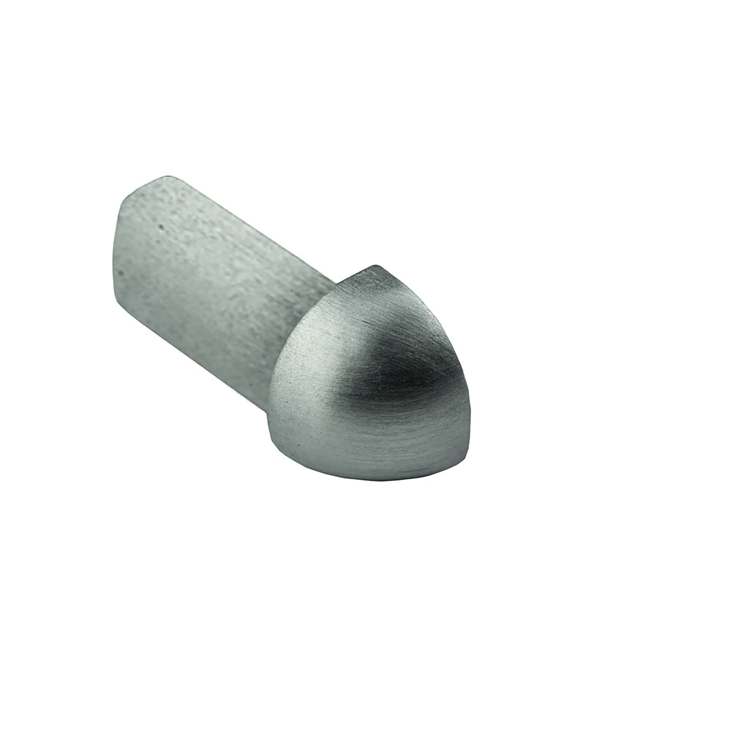 Viertelkreis Ausseneck Vollmaterial Edelstahl V2A 10mm gebürstet Viertelkreis Ausseneck Vollmaterial Edelstahl V2A 10mm gebürstet