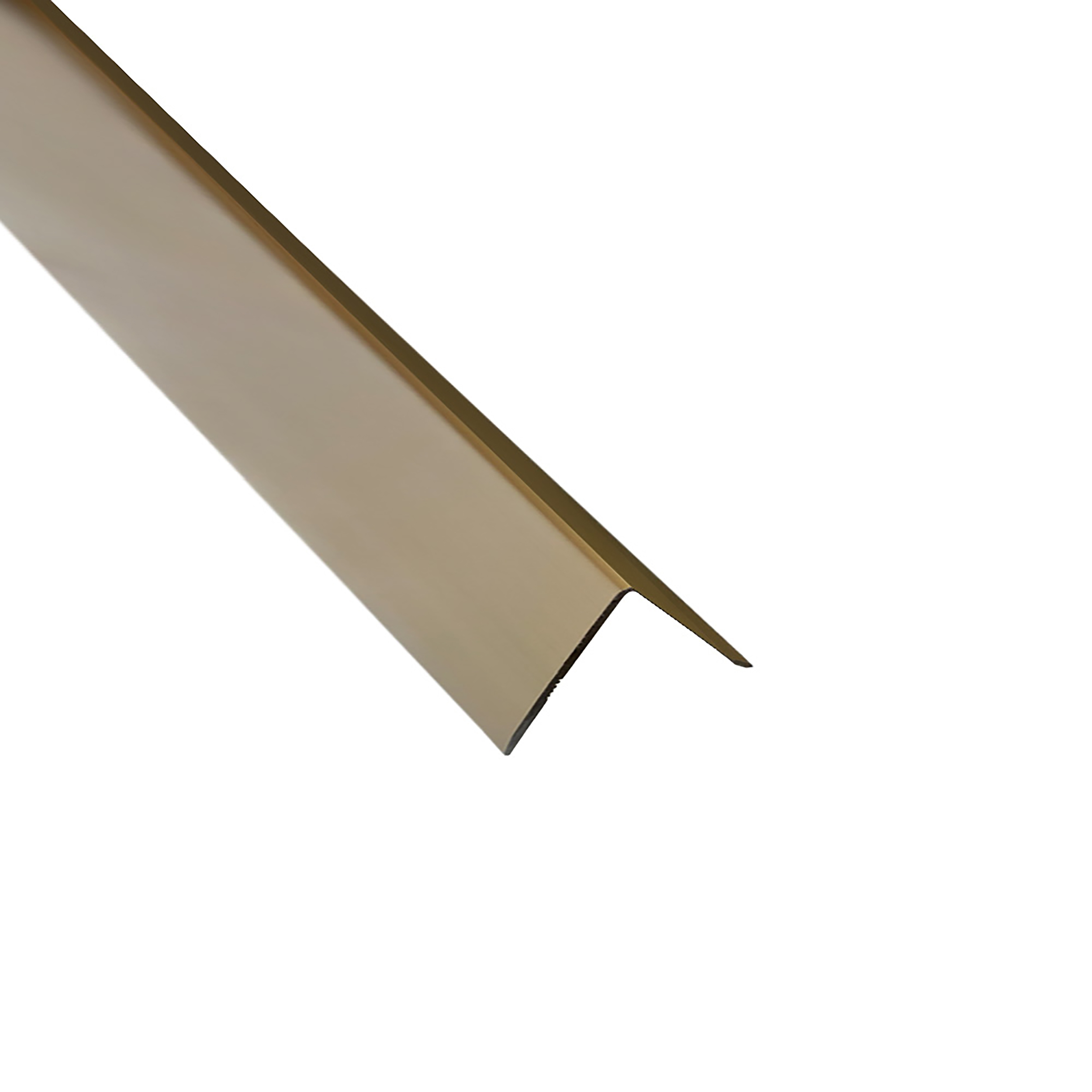 Alu Winkel-Profil Kantenschutz Zierleiste Profil gold matt 270cm H27mm