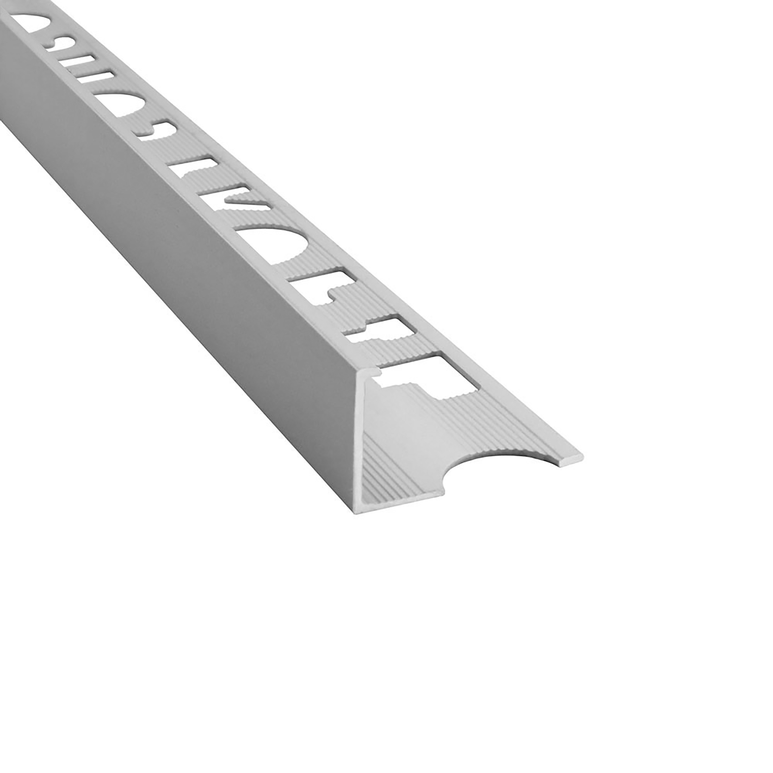 Alu L-Profil Fliesenschiene Fliesenprofil - silber - matt, 2,7m 15mm