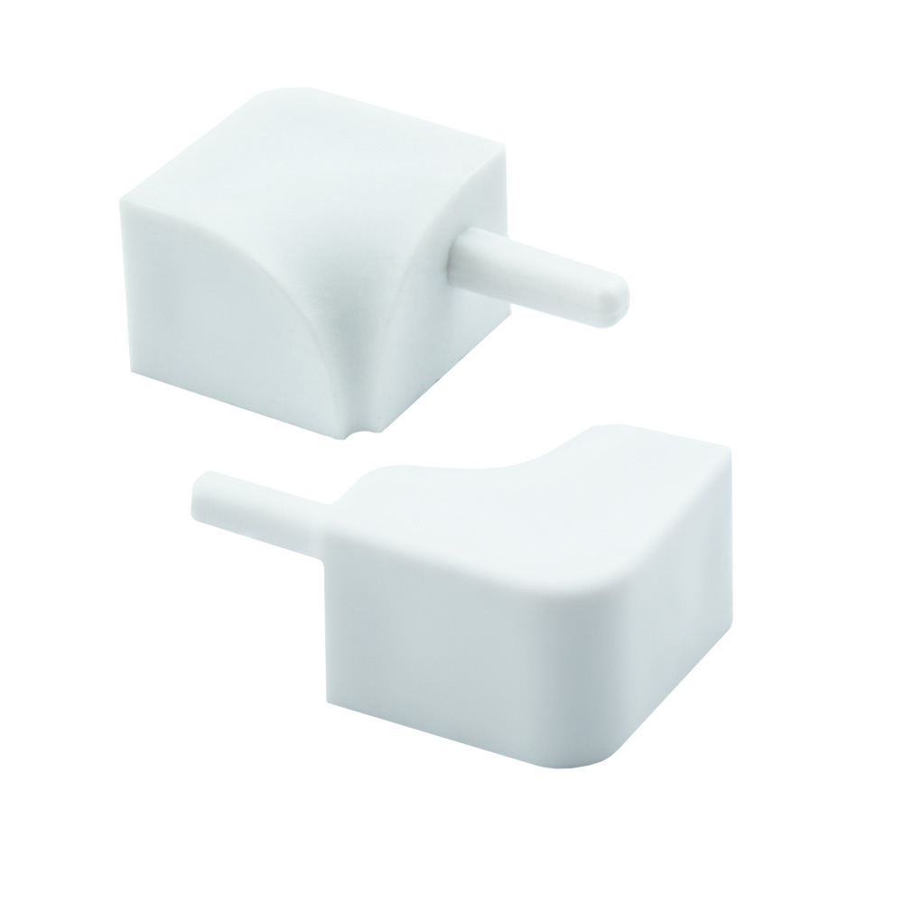 PVC Viertelkreis Fliesenschiene Fliesenprofil Kunststoff Schiene weiß L250cm