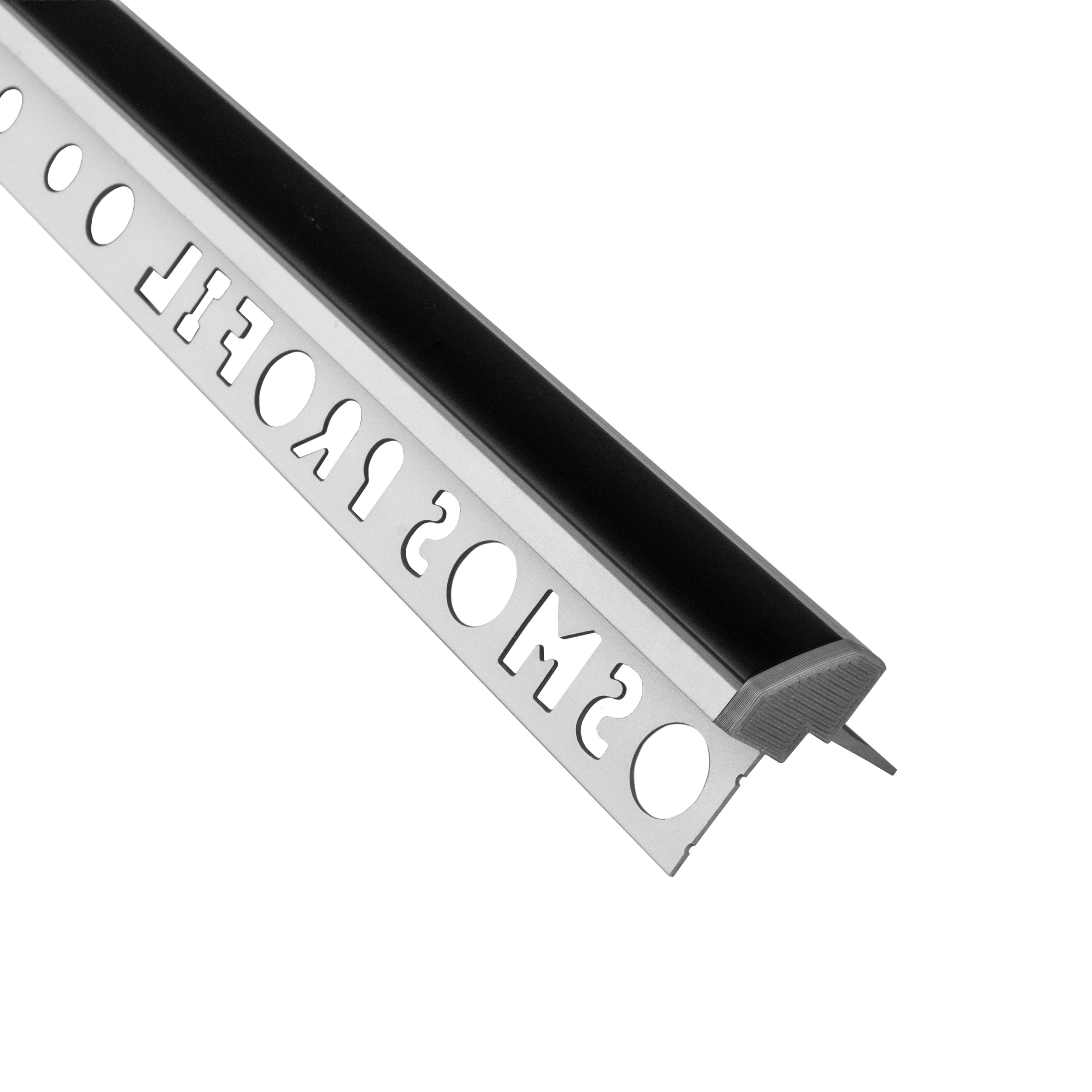 C-T77 LED Alu Fliesenprofil Ecke aussen 10mm silber